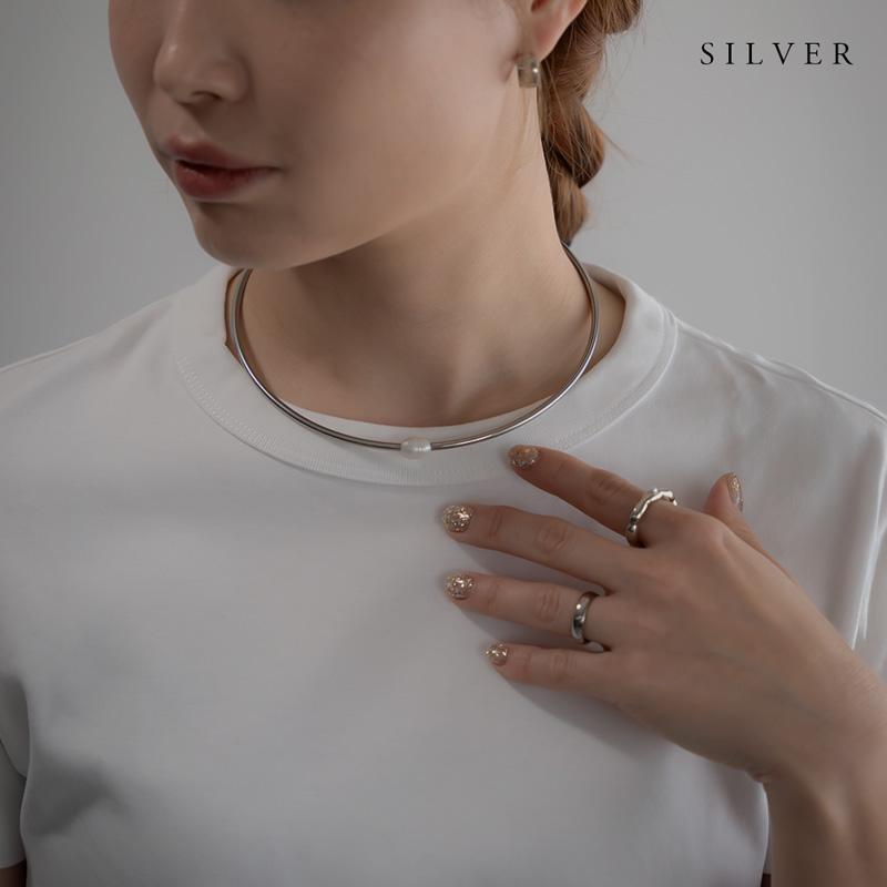 Jewel VOX ネックレス チョーカー レディース ステンレス製 金属