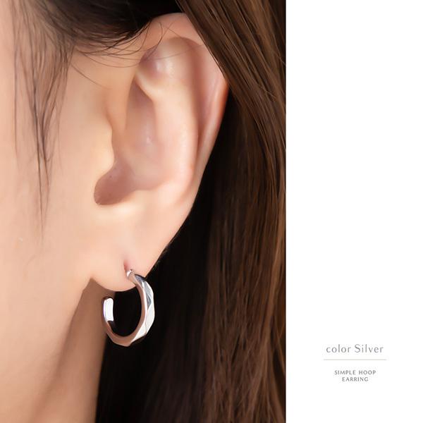 Jewel VOX ピアス イヤリング フープ 金属アレルギー対応 レディース