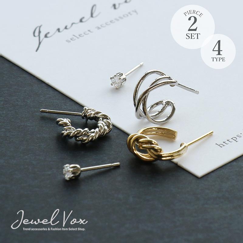 Jewel VOX ピアス レディース ニッケルフリー 金属アレルギー対応
