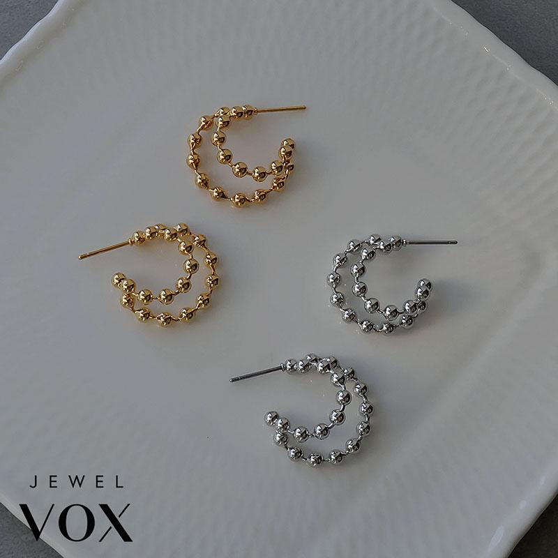 Jewel VOX ピアス レディース ニッケルフリー 金属アレルギー メタル