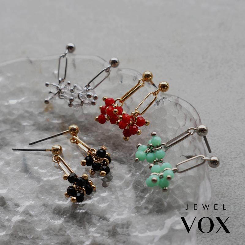 Jewel VOX ピアス 金属アレルギー対応 レディース ニッケルフリー