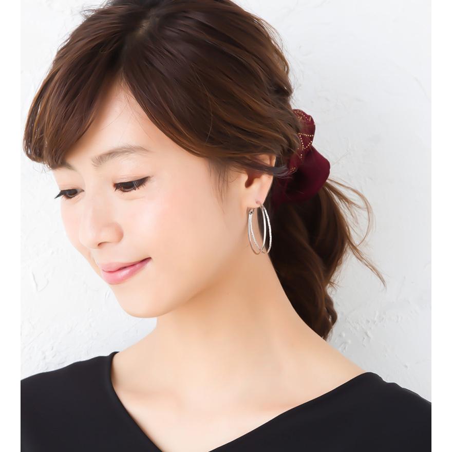 Jewel VOX フープピアス レディース イヤリング 金属アレルギー