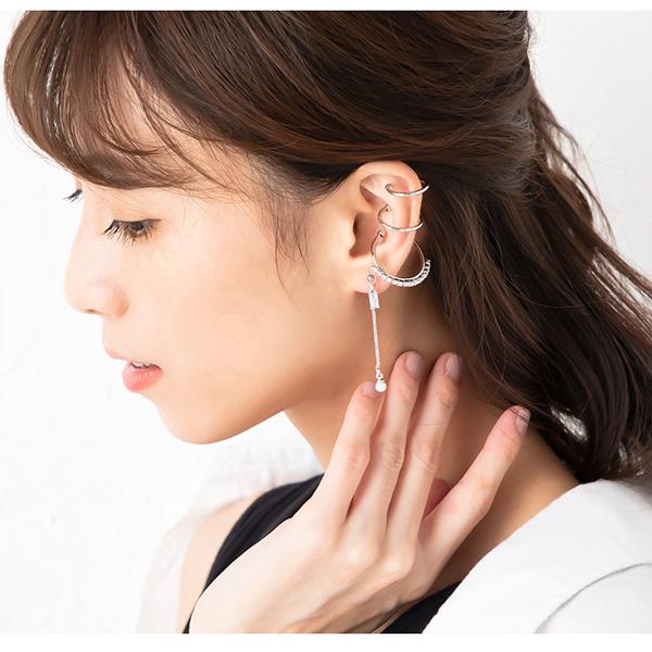 イヤリング イヤーカフ 軟骨 金属アレルギー 片耳用 ストーン ニッケルフリー 可愛い レディース 40代 D Mkp 9646 Jewel Vox ジュエルボックス 通販 Yahoo ショッピング