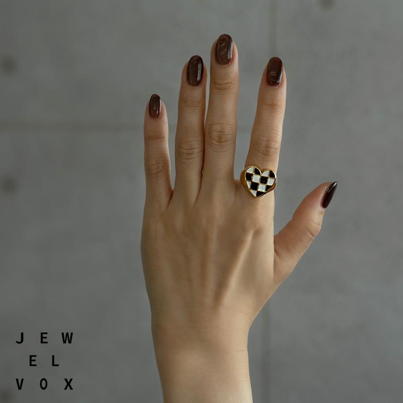 ブロックＢＳデザインリング Jewel VOX 指輪 リング レディース 金属アレルギー対応 ニッケルフリー