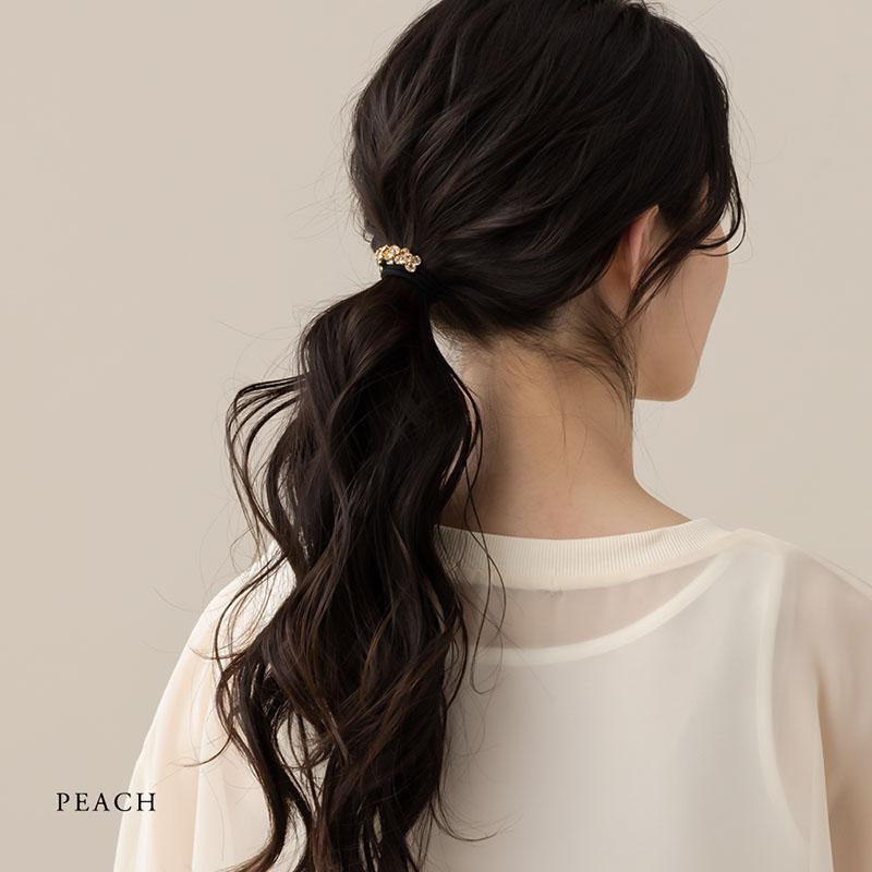 ハンドメイド　きれい色♡上品キラキラヘアアクセサリー ハンドメイド きれい色♡上品キラキラヘアアクセサリー