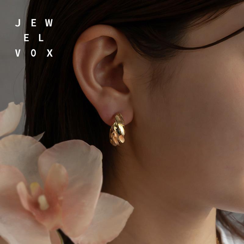 Jewel VOX ピアス レディース アクリル樹脂 チタンポスト 金属 
