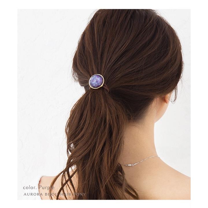 Jewel VOX ヘアゴム オーロラビジュードーム ヘアポニー ヘア