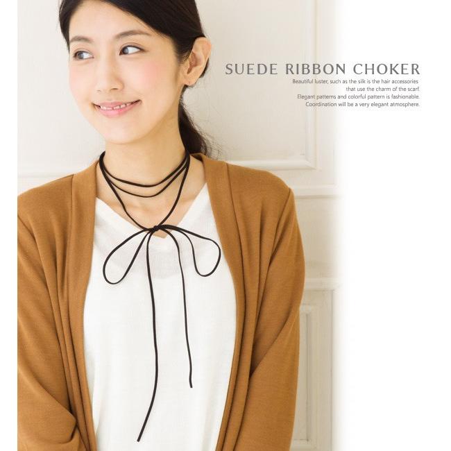 ネックレス チョーカー アクセ スウェード スエード 二連 リボン レディース革紐 リボンチョーカー ブランド 40代 F Hfh Mkn 7248 Jewel Vox ジュエルボックス 通販 Yahoo ショッピング