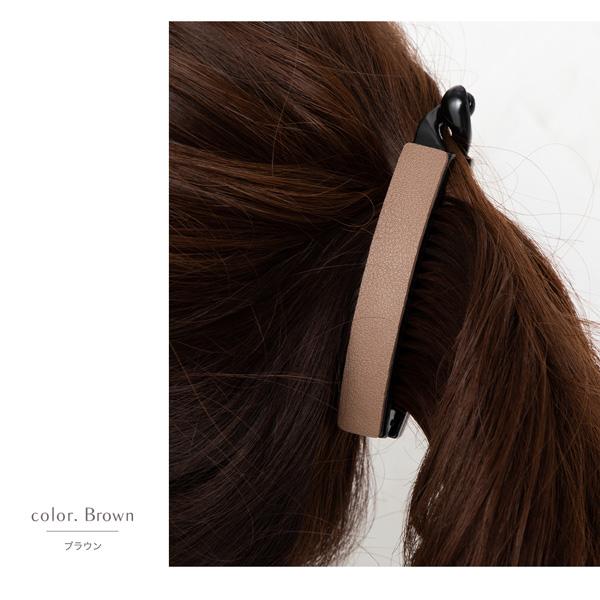 Accra ブラウン ヘアクリップ Accra ブラウン ヘアクリップ