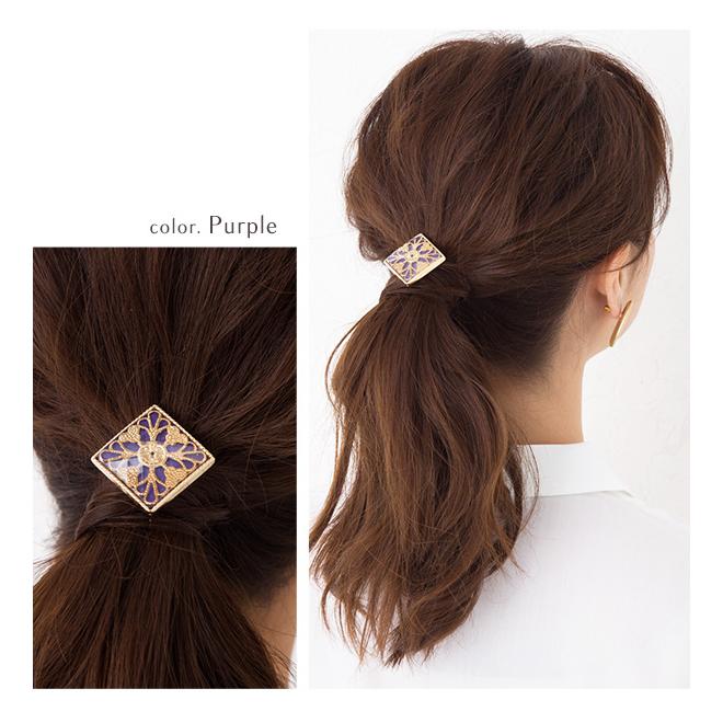 Jewel VOX ポニーフック フック ヘアピン ヘアアクセ スクエア Jewel VOX ポニーフック フック ヘアピン ヘアアクセ スクエア