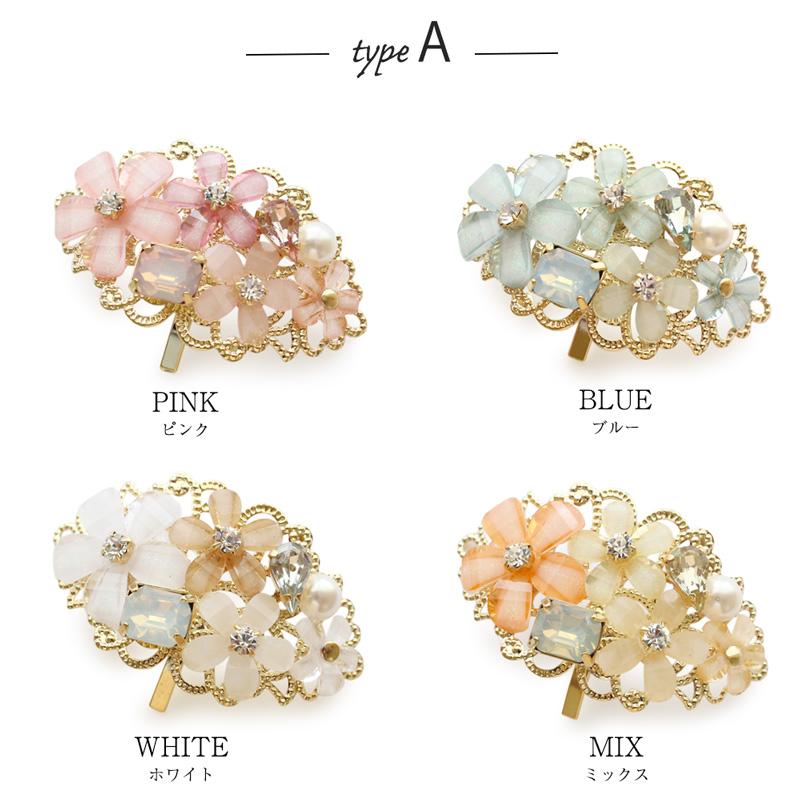 Jewel VOX ポニーフック 花 パール ヘアアクセサリー レディース Jewel VOX ポニーフック 花 パール ヘアアクセサリー レディース