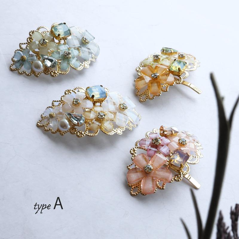 Jewel VOX ポニーフック 花 パール ヘアアクセサリー レディース Jewel VOX ポニーフック 花 パール ヘアアクセサリー レディース