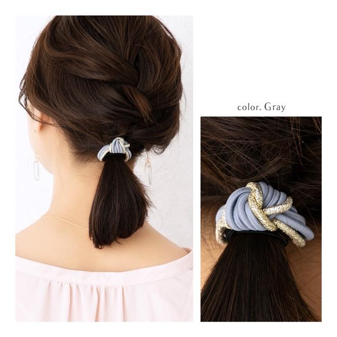 Jewel VOX ヘアゴム ヘアポニー ヘアアクセ リボン ラメ ヘアアレンジ