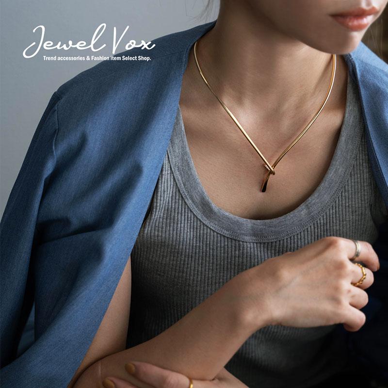 Jewel VOX ネックレス チョーカー ネックカフ ショート レディース