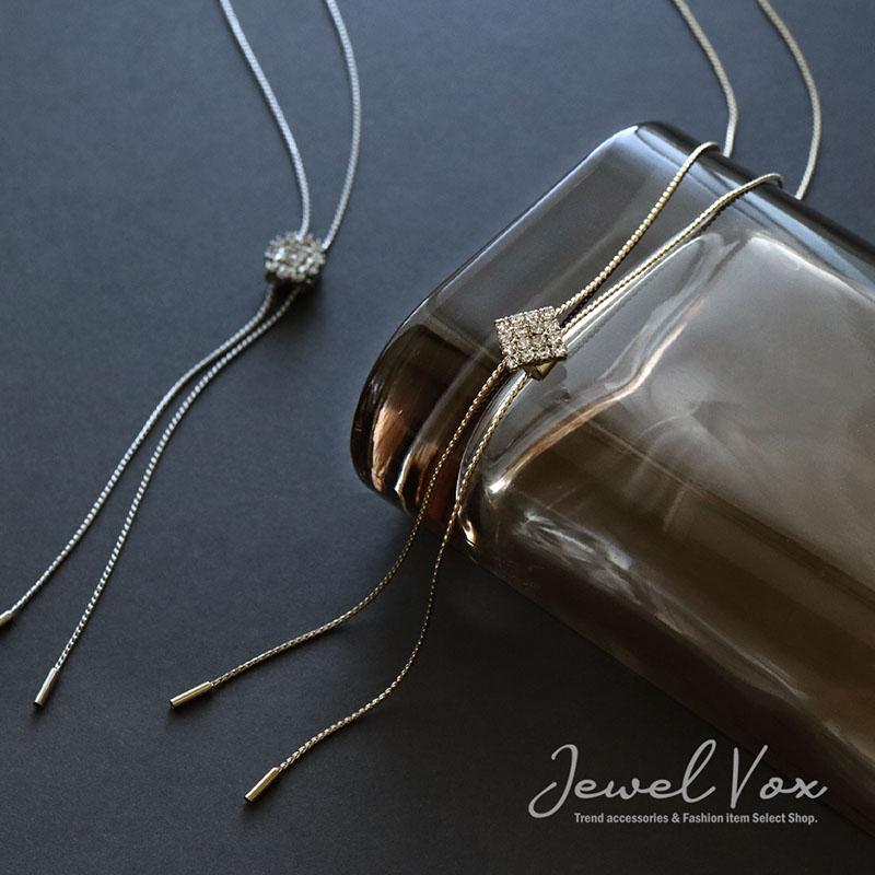 Jewel VOX ネックレス レディース 金属アレルギー対応 ロング フリー
