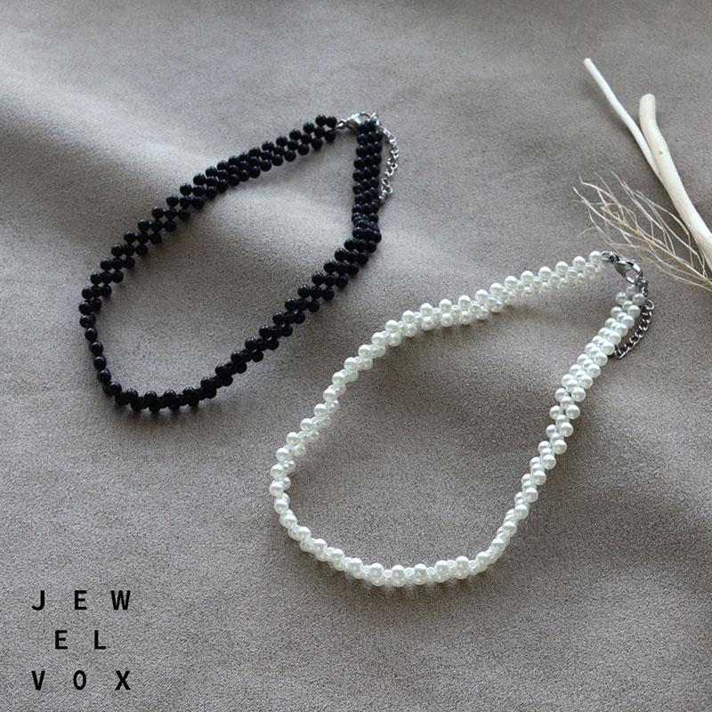 Jewel VOX ネックレス チョーカー 金属アレルギー レディース ショート