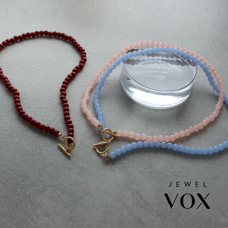 Jewel VOX ネックレス レディース 金属アレルギー対応 ショート