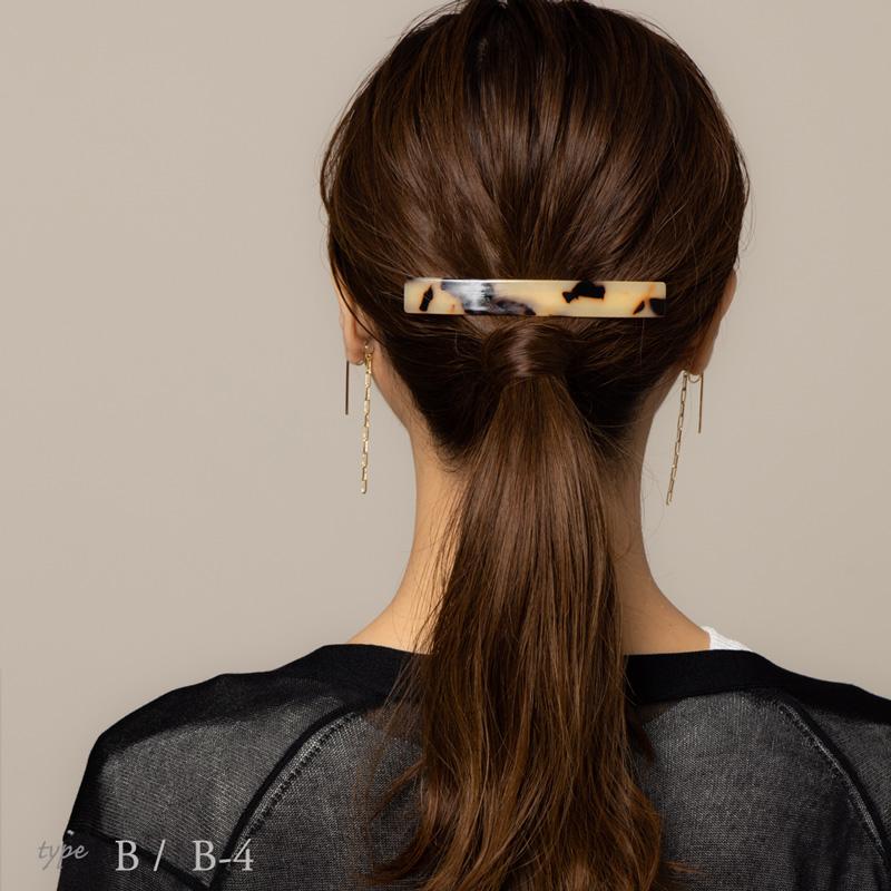 Jewel VOX バレッタ ヘアアクセ 髪留め メタル デザイン