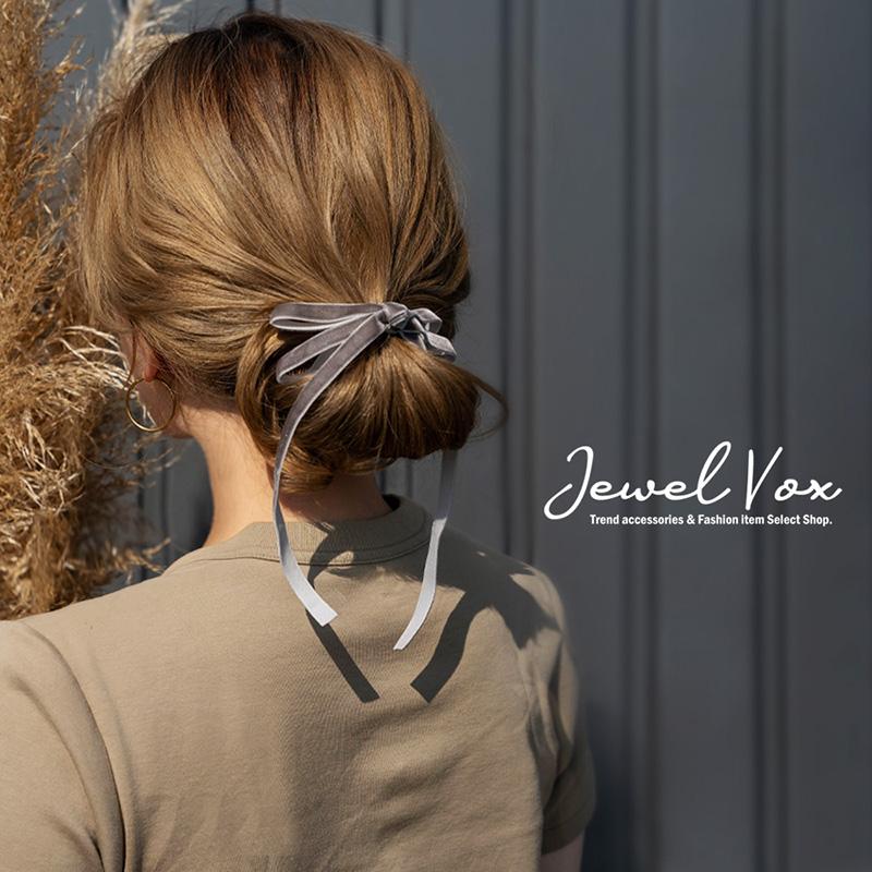 Jewel VOX ポニーフック ヘアフック ヘアアクセサリー ヘアカフ ベロア