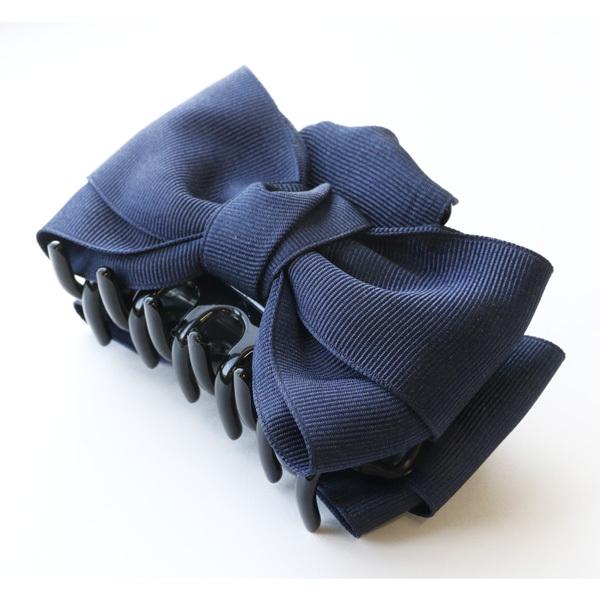 リボン　ヘアアクセサリー　ヘアクリップ Jewel VOX ヘアクリップ リボンクリップで簡単まとめ髪ダブル