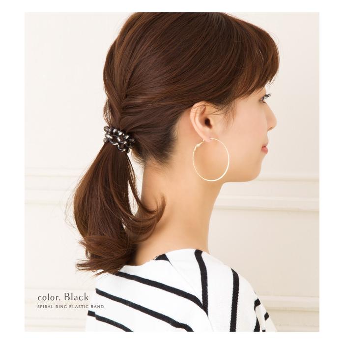 ヘアゴム ヘアアクセ ヘアアクセサリー 4点セット スプリング メタリックカラー 痛くない レディース まとめ髪 おしゃれ 母の日｜jewel-vox｜07