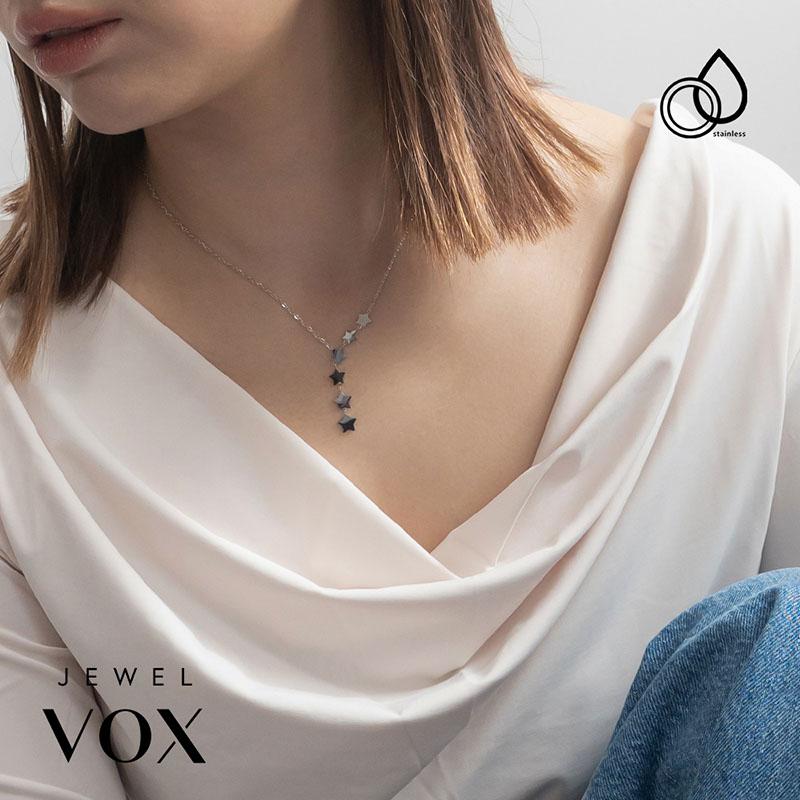 Jewel VOX ネックレス ステンレス製 レディース 金属アレルギー