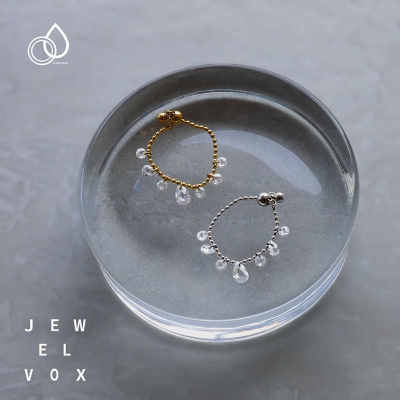 Jewel VOX 指輪 リング レディース ステンレス製 金属アレルギー