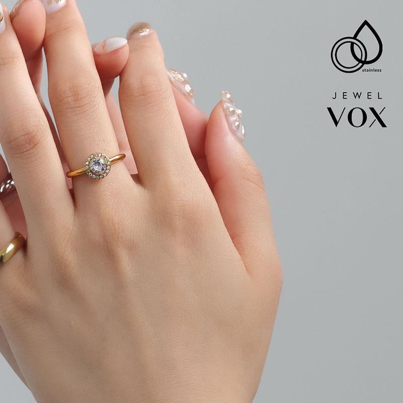 Jewel VOX 指輪 リング レディース ステンレス製 金属アレルギー