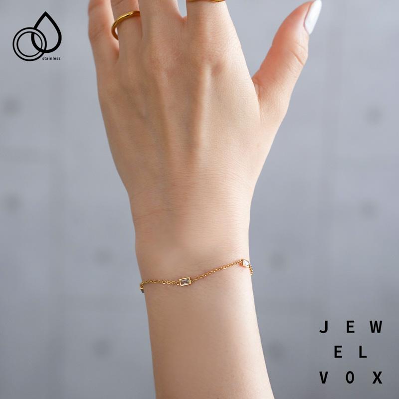 Jewel VOX ブレスレット レディース 金属アレルギー対応 サージカル