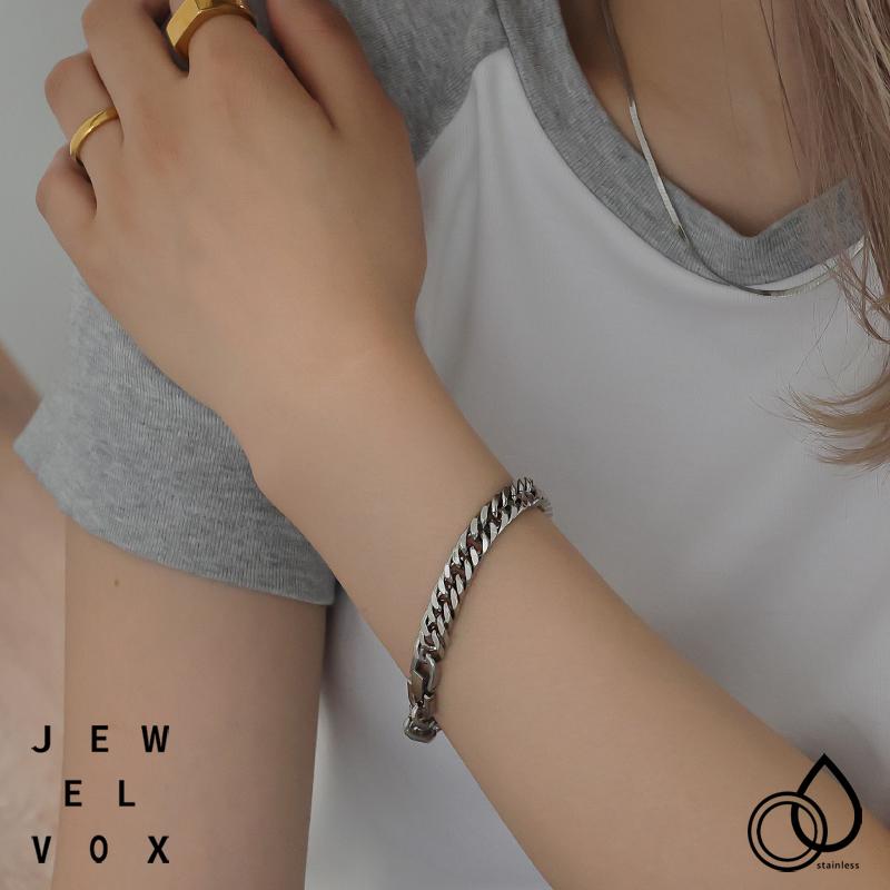 Jewel VOX ブレスレット ステンレス製 レディース 金属アレルギー 