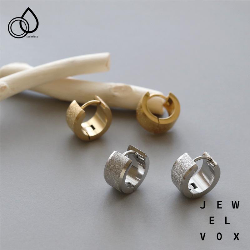 Jewel VOX ピアス レディース フープ キャッチレス ラメ 金属