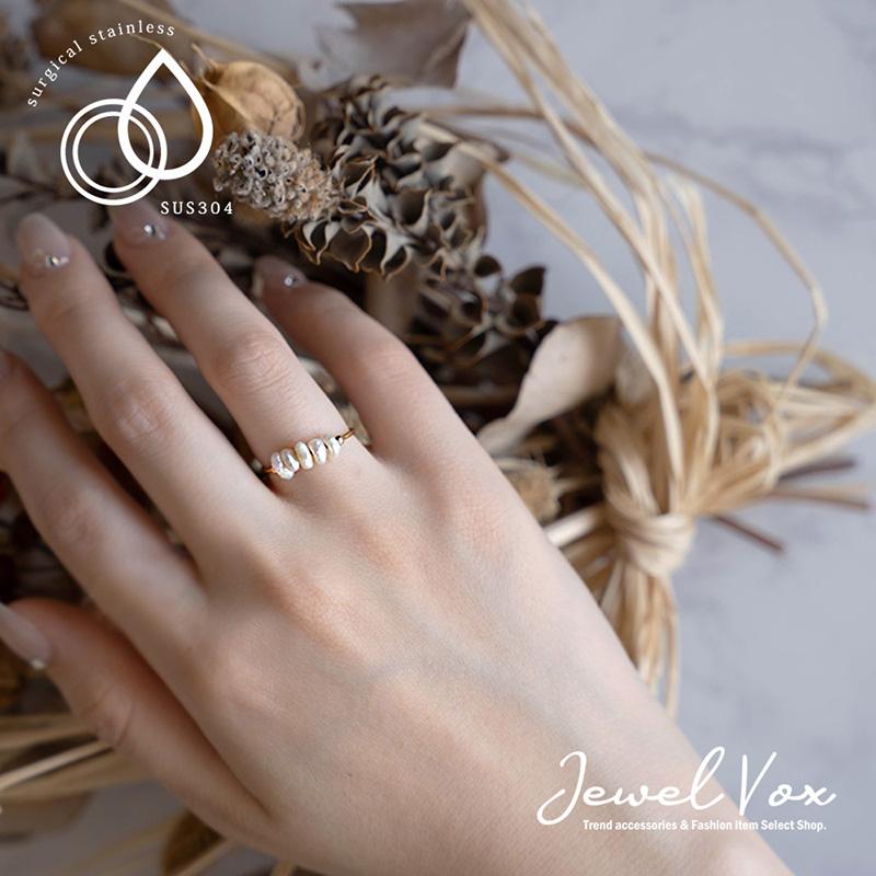 Jewel VOX 指輪 リング レディース サージカルステンレス 金属 Jewel VOX 指輪 リング レディース サージカルステンレス 金属