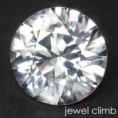 非加熱ホワイトサファイア 宝石 ルース 1．35CT : ジュエル