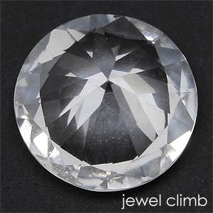 非加熱ホワイトサファイア 宝石 ルース 1．35CT : ジュエル