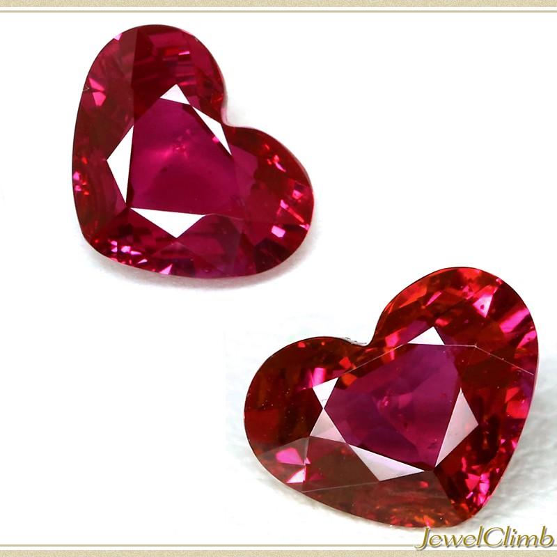 天然ルビー 1.97ct ルース オーバルカボションカット レッド（非加熱  