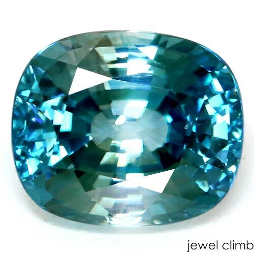 バイカラータイプ・ブルージルコン 宝石 ルース 5．19CT 