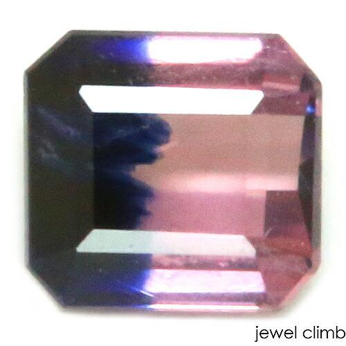 バイカラーサファイア 宝石 ルース 0．81CT : ジュエル