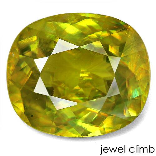 イエロースフェーン 宝石 ルース 5．10CT : ジュエルクライム 