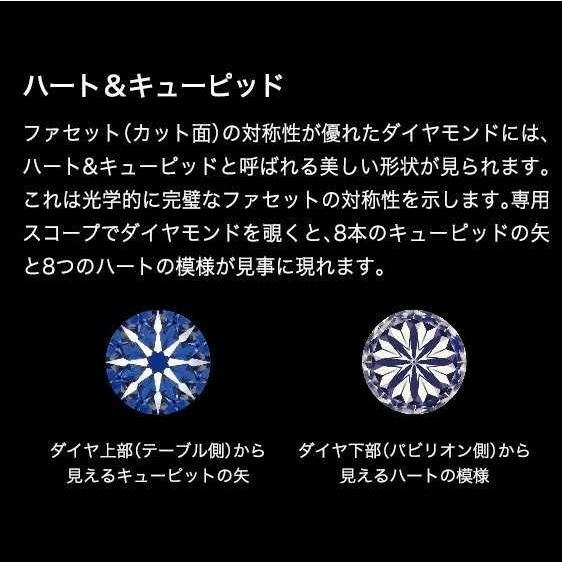 K18 ピンクゴールド トンボ ダイヤモンドネックレス ペンダント アレルギー対応 ハート＆キューピッドの画像