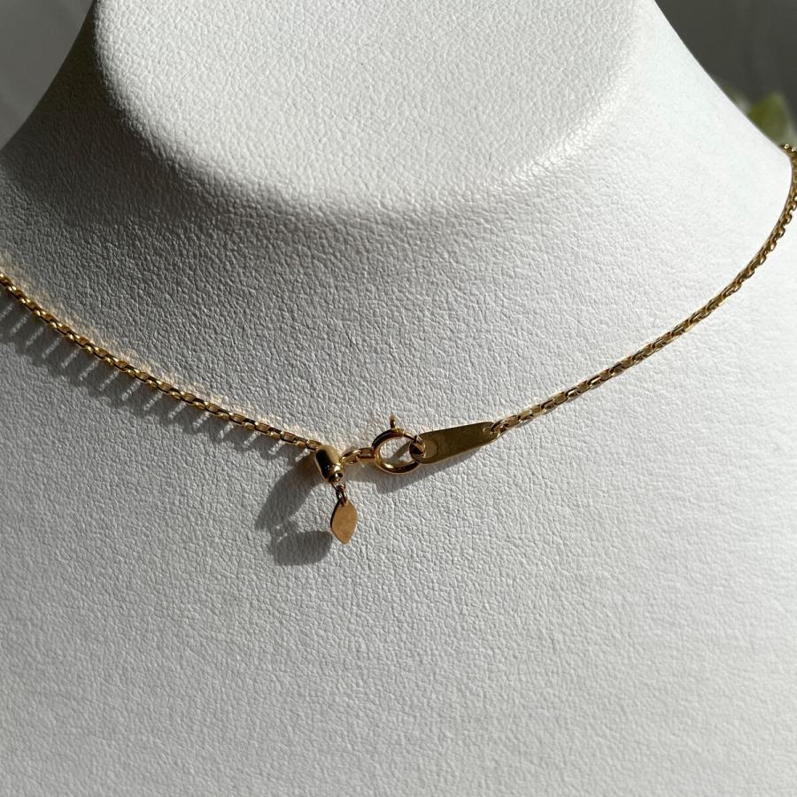 K18 シトリンペンダントネックレス 45cm : jeweldahlias - 通販