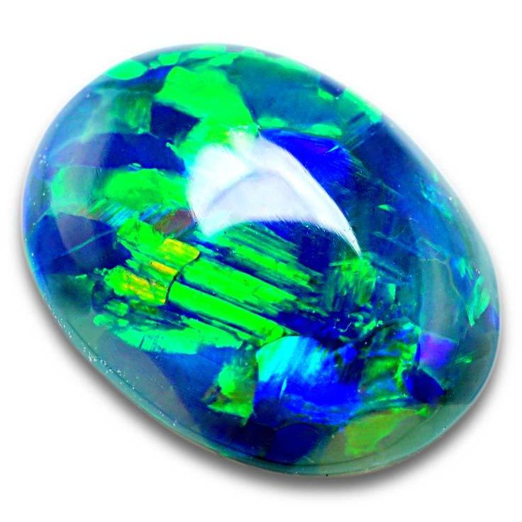 天然 ブラックオパール 0.797ct オーストラリア産 ルース 原石 宝石 裸石 ナチュラルストーン ジェムストーン :10006337