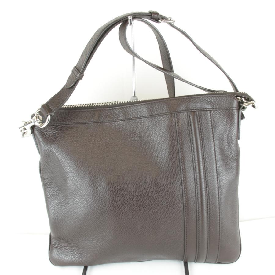 グッチ GUCCI 233329 レザー ショルダーバッグ ブラウン 正規品 GUCCI（グッチ） 『USED』 233329 213317 ショルダーバッグ ブラウン
