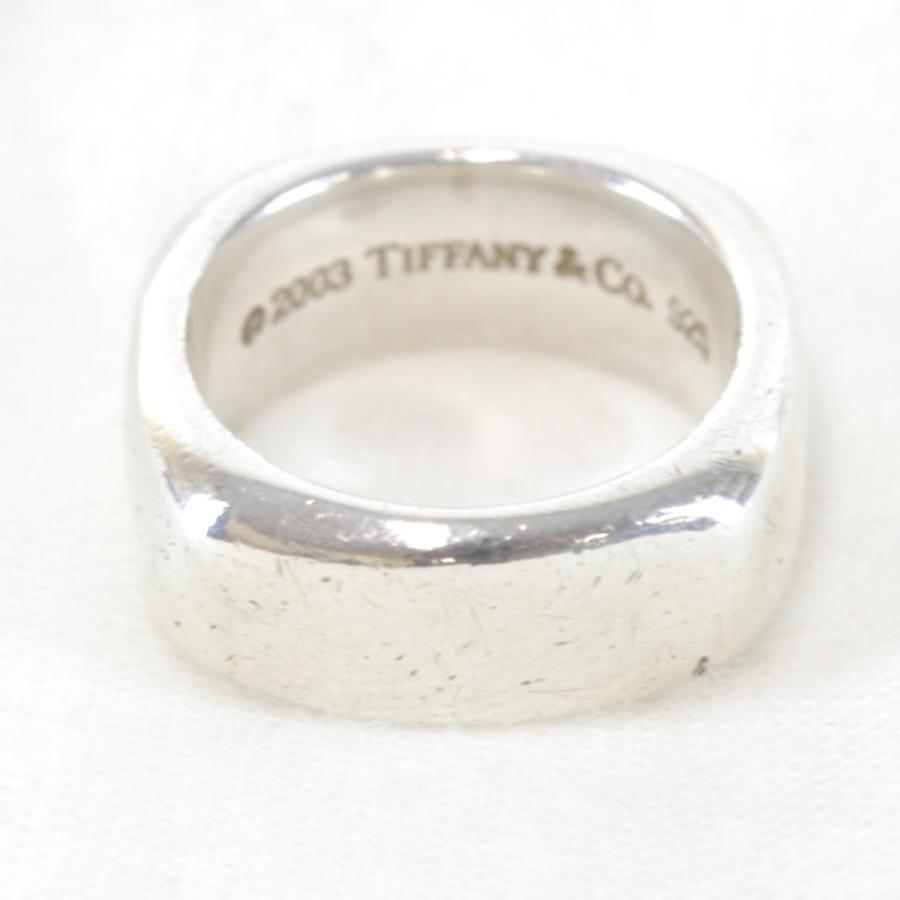Tiffany スクエア クッションリング 2003 シルバー925 TIFFANY&Co.（ティファニー） 『USED』 シルバー925 TIFFANY&Co
