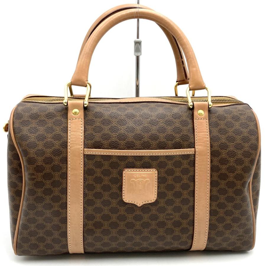 CELINE（セリーヌ） M13 ボストンバッグ ハンドバッグ マカダム PVC
