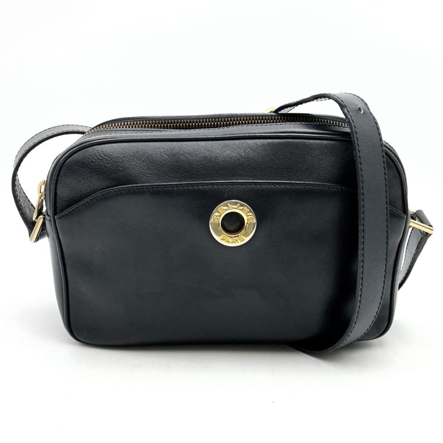 CELINE セリーヌ M11 ショルダーバッグ サークルロゴ