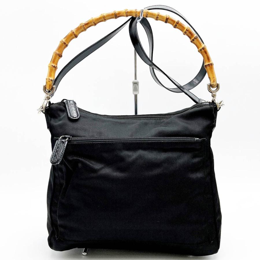 ジャンク品 GUCCI グッチ バンブー ショルダーバッグ 2WAY バッグ 