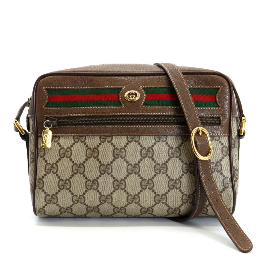GUCCI（グッチ） ショルダーバッグ GGスプリーム シェリー レザー