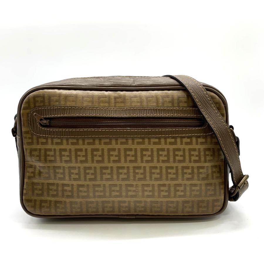 FENDI（フェンディ） ショルダーバッグ ズッキーノ 斜め掛け PVC