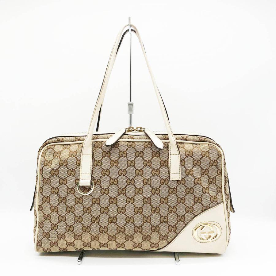 GUCCI 美品 グッチ GG柄 ニューブリット ショルダーバッグ トート 