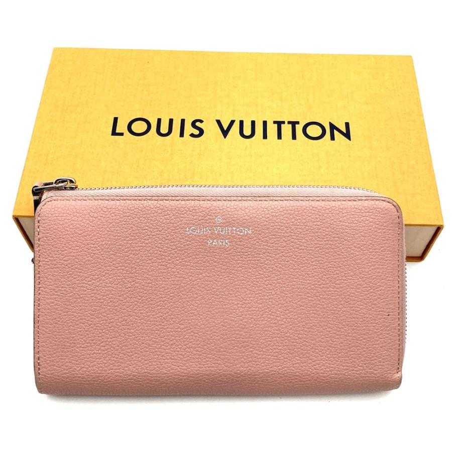 LOUIS VUITTON ルイ・ヴィトン  M60148 ポルトフォイユ コメット 箱付 長財布 レザー マグノリア ピンク レディース LOUIS VUITTON（ルイ・ヴィトン） M60148 ポルトフォイユ コメット 箱